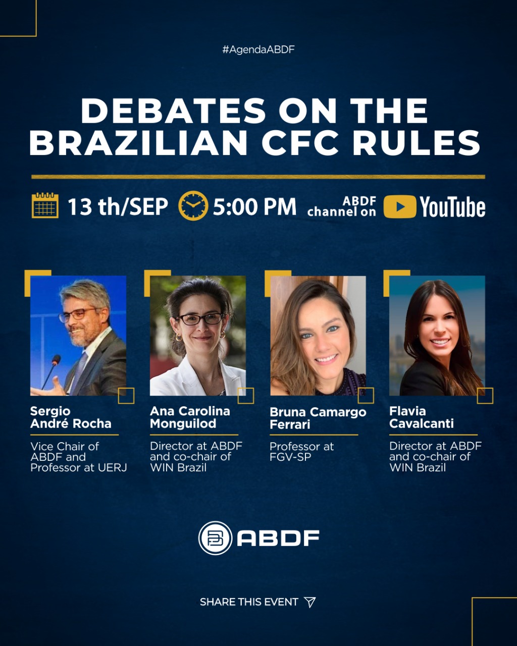 IFA Brazil Webinar “Debates on the Brazilian CFC Rules” 13